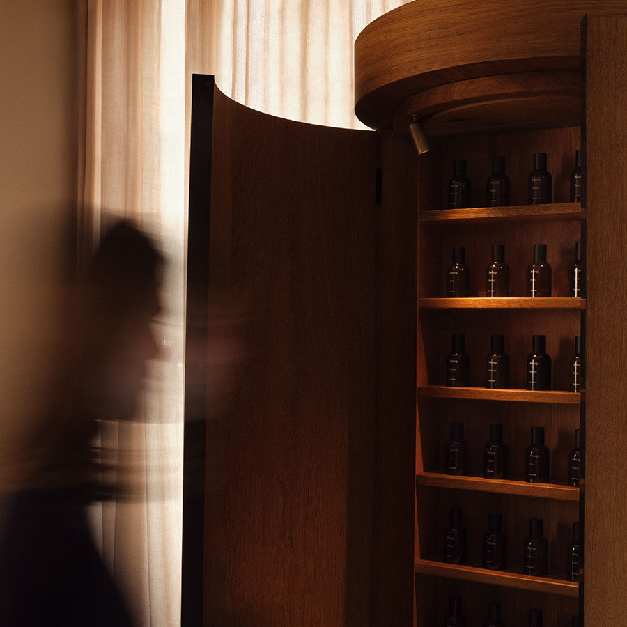 Experience the Fragrance Armoire