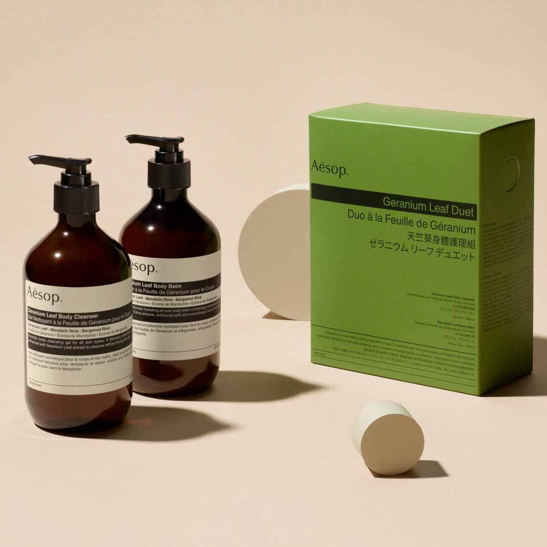 Aesop Geranium ギフト3点セット Aesop Rousing Rhythms Geranium Trio - Lowest Price | Beautinow