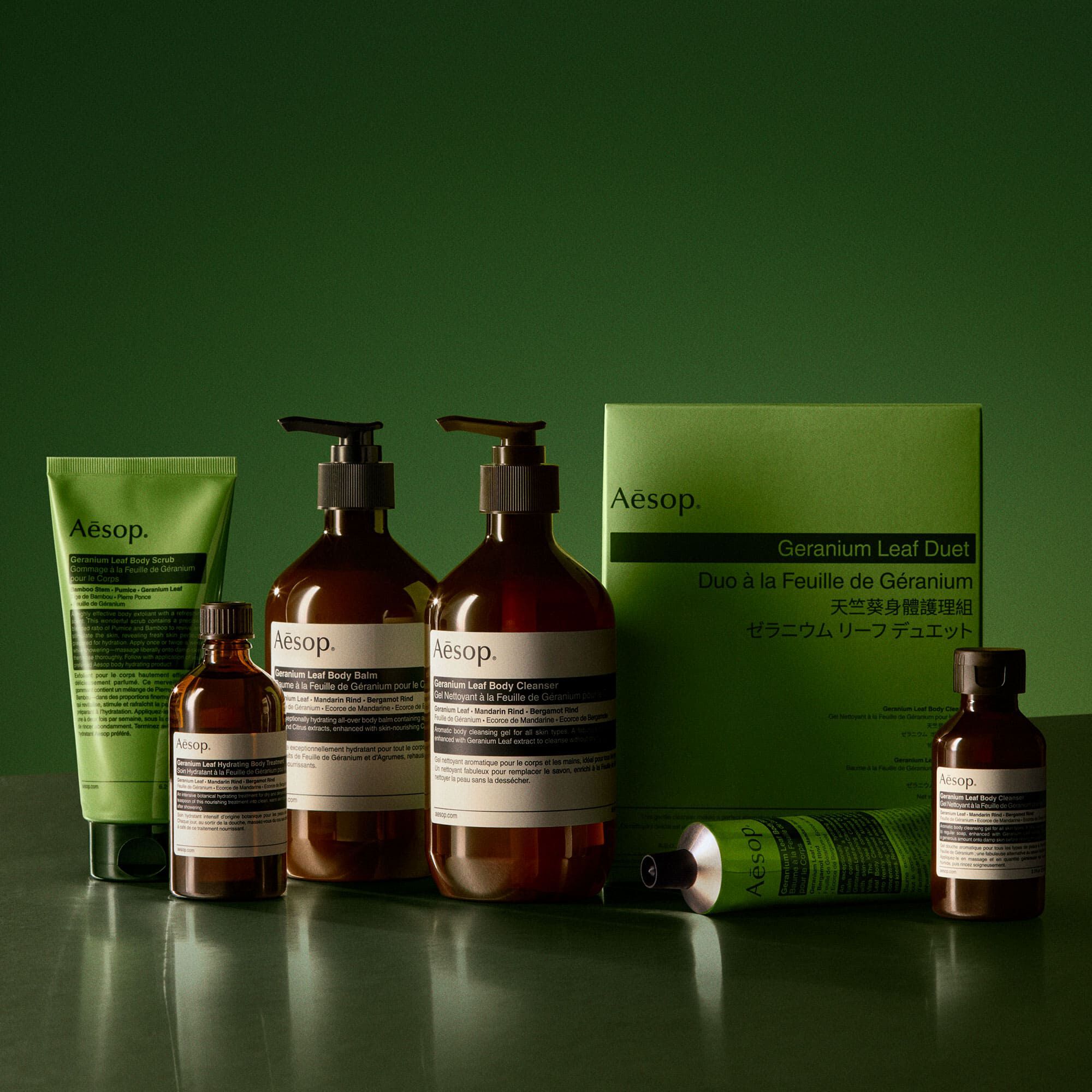 Geranium Leaf Body Scrub